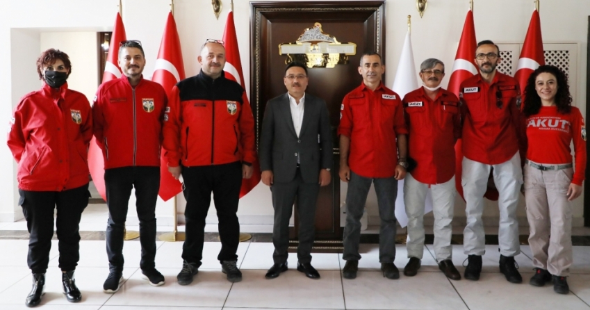 AKUT Genel Başkanı Şalcı, Afyonkarahisar'da temaslarda bulundu