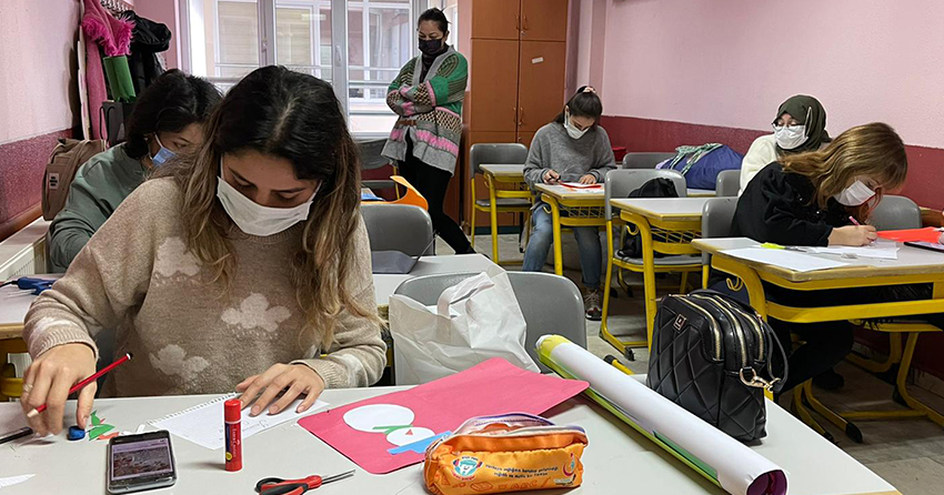Aydın'da kurslara yoğun ilgi:  70 bin 257 kişi eğitim aldı