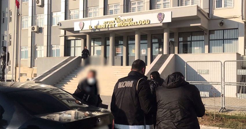 Aydın'da suç örgütüne yönelik operasyonda 4 zanlı tutuklandı