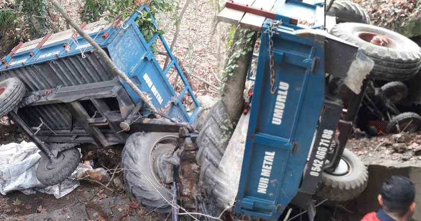 Aydın’da traktör kazası: 4 yaralı