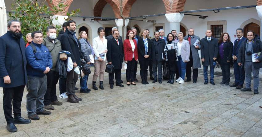 DEVA Partisi Aydın, gazetecilerle buluştu